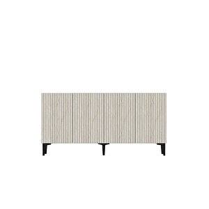 Ka1513bt - Gradi̇shte Konsol ,tv Sehpasi , Çok Amaçli Dolap, Kahve Köşesi̇ 150 Cm Beyaz-traverten Beyaz-Traverten Mermer