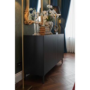 Ka1214a - Gradi̇shte Konsol ,tv Sehpasi , Çok Amaçli Dolap, Kahve Köşesi̇ 120 Cm Antrasi̇t Antrasit