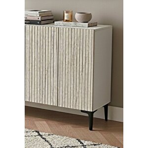 Ka1214bt - Gradi̇shte Konsol ,tv Sehpasi , Çok Amaçli Dolap, Kahve Köşesi̇ 120 Cm Beyaz-traverten Beyaz-Traverten Mermer