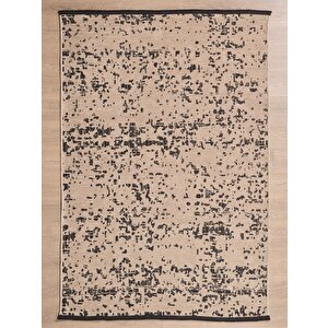 Bej Şönil Kilim Kaymaz Taban Yıkanabilir Salon Halısı Mutfak Yolluk Koridor Halısı 100x250 cm