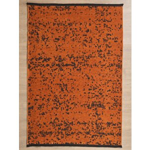 Kiremit Şönil Kilim Kaymaz Taban Yıkanabilir Salon Halısı Mutfak Yolluk Koridor Halısı 80x150 cm