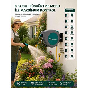 Otomati̇k Hortum Makarasi 1/2" 30 Metre