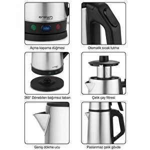 Crw - 2202 Çay Makinesi 1500 Watt