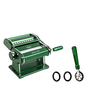 Atlas 150 Yeşil Makarna Makinesi + Pastawheel