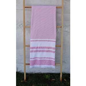 100x180 Cm Büyük Boy Renkli Unisex Plaj Havlusu Baveno Desen001