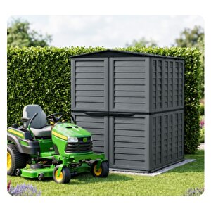 Linea Large Bahçe Depolama Evi Gri̇