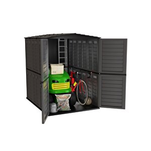 Linea Large Bahçe Depolama Evi Gri̇