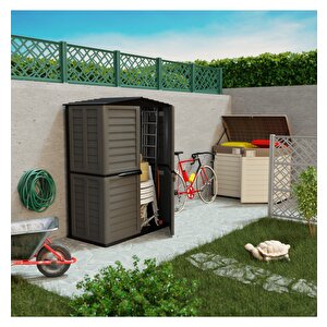 Linea Base Bahçe Depolama Dolabı Gri̇