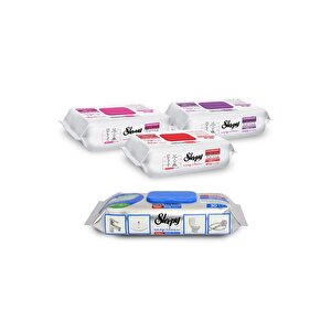 Easy Clean Çiçek Serisi&süper Kireç Sökücü Yüzey Temizlik Havlusu&mendili(3x100+30)