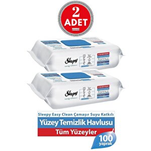 Easy Clean Çamaşır Sulu Yüzey Temizlik Havlusu 2 X 100'lü