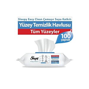 Easy Clean Çamaşır Sulu Yüzey Temizlik Havlusu 2 X 100'lü