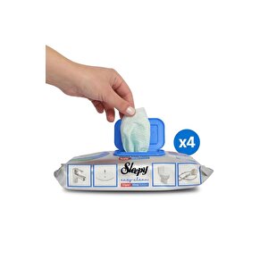 Easy Clean Süper Kireç Sökücü Yüzey Temizlik Havlusu&mendili 4x30 (120 Yaprak)
