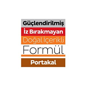 Meyve Serisi Yüzey Temizlik Havlusu Mendili Portakal 3x100 (300 Yaprak)