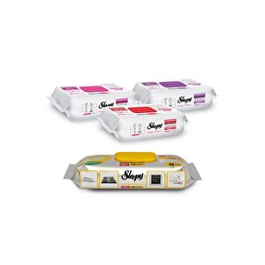 Easy Clean Çiçek Serisi&süper Yağ Çözücü Yüzey Temizlik Havlusu&mendili(3x100+30)
