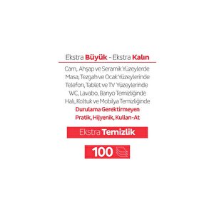 Easy Clean Yüzey Temizlik Havlusu Mendili Doğa & Çiçek Serisi 6x100 Karma Paket