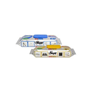 Easy Clean Süper Yağ Çözücü&kireç Sökücü Yüzey Temizlik Havlusu&mendili 2x30 (60 Yaprak)