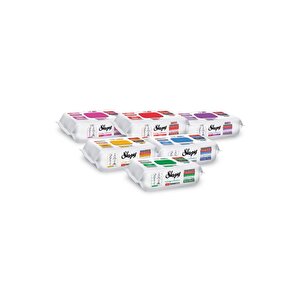 Easy Clean Premium + Çiçek Serisi Yüzey Temizlik Havlusu Mendili 6x100 Karma Paket