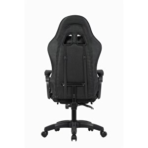 Fashcolle Dynamic Air Kumaş Black Masajlı Oyuncu Koltuğu