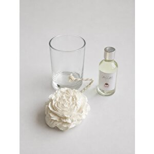 El Yapımı Çiçek Mum Silikon Kalıbı Dekoratif 3d