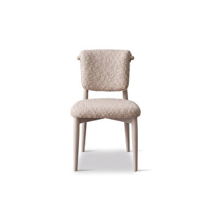 Eyfel Cappuccino Exclusive Ahşap Sandalye Kapuçino