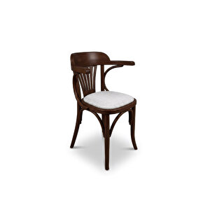 Thonet Kolçaklı Klasik Ahşap Sandalye Ceviz