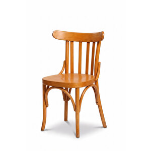 Clara Retro Thonet Kolçaklı Ahşap Sandalye Natural