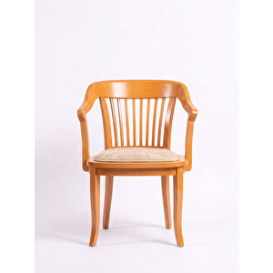 Throne Ahşap Yemek Sandalyesi Natural