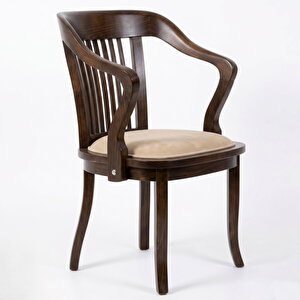 Throne Ahşap Yemek Sandalyesi Ceviz