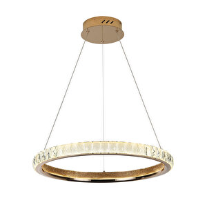 Luca 60 Lık Gold Ledli Avize Yatak Odası, Koridor, Salon Avize