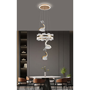 Liliana 3'lü Gold Led Avi̇ze