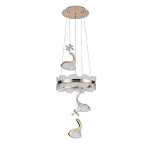 Liliana 3'lü Gold Led Avi̇ze