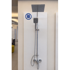 Ar Lite Banyo Bataryası + Ar Lite Lavabo Bataryası + Ar Dicle Yağmurlama Duş Kolonu| 5 Yıl Garantili