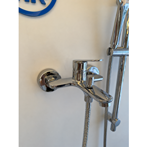 Fast Kuğu Lavabo Bataryası + Fast Banyo Bataryası + Tuna Duş Kolonu 5 Yıl Garantili