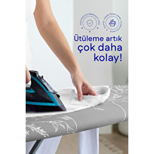 Lora Ütü Masası Kılıfı Silver (50x140 Cm) Bej
