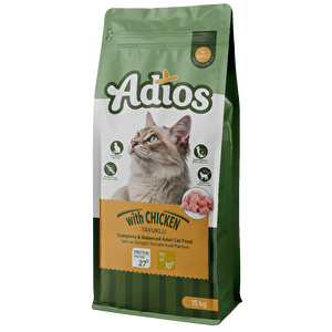 Adios Yetişkin Kedi Maması Tavuklu