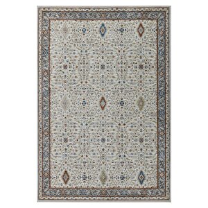 Motto Vintage Modern Dokuma Halı Oturma Odası Salon Halısı Y969a_wv15 180x250 cm