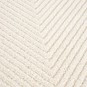 Pandora Krem Modern Peluş Oturma Odası Ve Salon Halısı 1104-rr66 80x150 cm