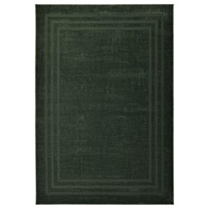 Latte Yumuşak Peluş Yeşil Çocuk Odası Oturma Odası Salon Mutfak Halısı Y495a 80x145 cm