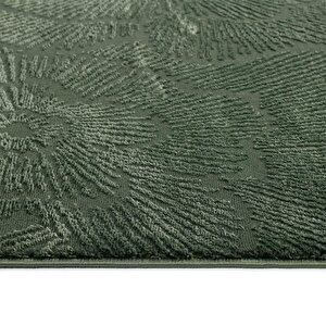 Latte Yumuşak Peluş Yeşil Çocuk Odası Oturma Odası Salon Mutfak Halısı K139a 80x285 cm