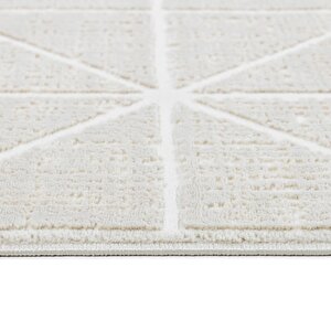 Latte Krem Yumuşak Peluş Dokuma Halı Yolluk Çocuk Odası Oturma Odası Salon Mutfak Halısı Y498a_wr26 120x180 cm