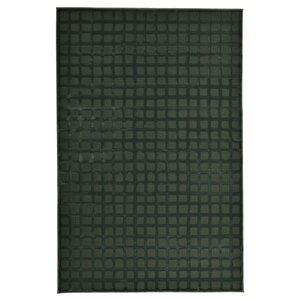 Latte Yumuşak Peluş Dokulu Yeşil Çocuk Odası Oturma Odası Salon Mutfak Halısı Y465a_wm26 80x300 cm