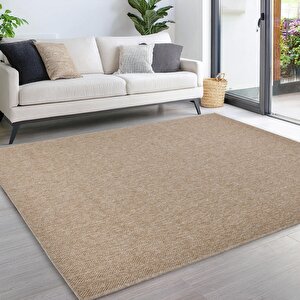 Avanos Modern Sisal Jüt Toz Vermez Yıkanabilir Balkon Bahçe Mutfak Dokuma Halı Kilim 08784g 100x150 cm