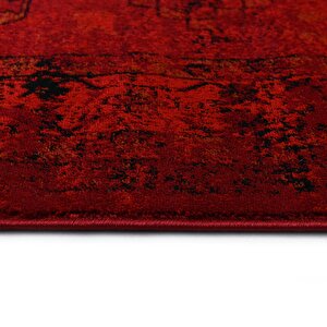 Afgan Türkmen Otantik Desenli Dokuma Salon Ve Oturma Odası Halısı 4897hzs76 100x300 cm