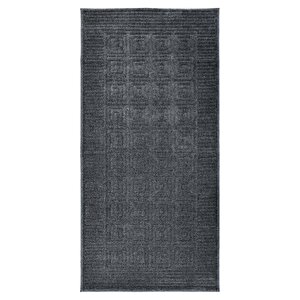Pandora Yumuşak Peluş Shaggy Gri Çocuk Odası Oturma Odası Salon Mutfak Koridor Halısı Yolluk 1102o 80x300 cm