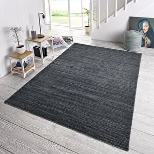 Madu Gri Yumuşak Peluş Shaggy Çocuk Odası Oturma Odası Salon Mutfak Koridor Halısı 1386y_rn11 120x180 cm