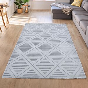 Elements Yumuşak Dokulu İskandinav Dokuma Gri Salon Halısı Mutfak Halısı Koridor Halısı Yolluk 06a_pa48 120x180 cm
