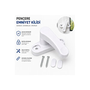 Pvc Pimapen Pencere Cam Balkon Kapısı Güvenli Emniyet Kilidi Çocuk Güvenliği