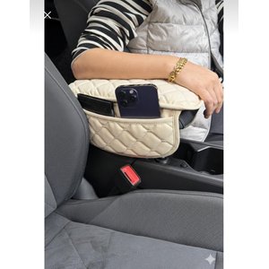Honda E Araç İçi Kapitoneli Kolçak Koruyucu Kol Dayama Minderi Bej Bej