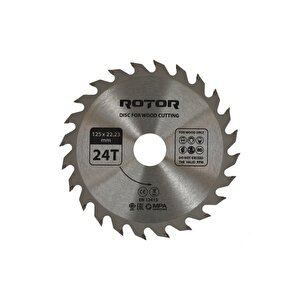 Daire Testere Bıçağı Rotor 125*22,23 24t Ahşap Kesme Diski 