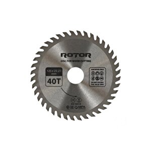 Daire Testere Bıçağı Rotor 125*22,23 40t Ahşap Kesme Diski 